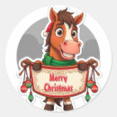 Suche nach weihnachtspferde aufkleber Festlich