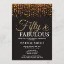 Suche nach fünfzigster geburtstag einladungen Fünfzig und fabelhaftes