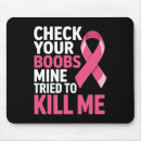 Suche nach brust mousepads Unterstützung des brustkrebs bewusstseins