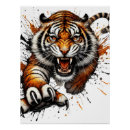 Suche nach bunter tiger poster Tierwelt