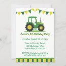 Suche nach tractor birthday einladungen Party
