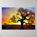 Suche nach neues wachstum poster Baum