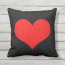 Suche nach schwarze herzen kissen Für sie