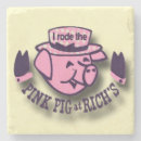 Suche nach rosa schwein untersetzer Vintag