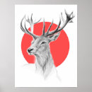 Suche nach roter kreis poster Hirsche