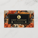 Suche nach herbstlaub visitenkarten Braun