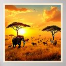 Suche nach african safari poster Wildtiere