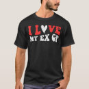 Suche nach liebe ex tshirts Rot