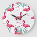 Suche nach tropischer flamingo wanduhren Nahtlos