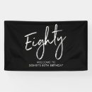 Suche nach 80 geburtstag banner Einfach