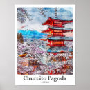 Suche nach pagode poster Aquarell
