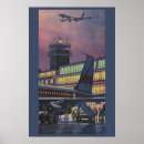 Suche nach flughäfen poster Vintag