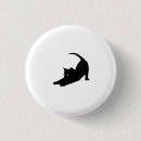 Suche nach katzen silhouette buttons Niedlich