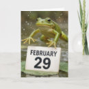 Suche nach schaltjahr karten Frosch