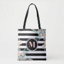 Suche nach schwarz weiße streifen taschen Monogramm