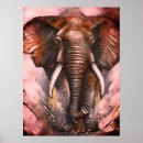 Suche nach roter elefant poster Afrika