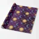 Suche nach sonne und mond geschenkpapier Galaxie