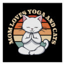 Suche nach katzen yoga poster Meditation