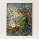 Suche nach art nouveau puzzle Künstlerisch