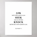 Suche nach matthew 7 poster Schrift