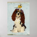 Suche nach spaniels kunst Vintag