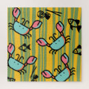 Suche nach krabbe puzzle Blau