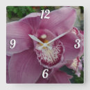 Suche nach mit orchideen wanduhren Lila