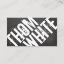 Suche nach coole typografie visitenkarten Für ihn