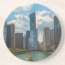 Suche nach chicago illinois untersetzer Stadtbild