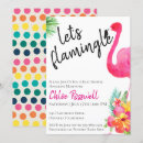 Suche nach flamingos einladungen Aquarell