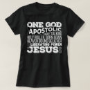 Suche nach apostolisch tshirts Jesus
