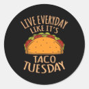 Suche nach taco dienstag aufkleber Tacos