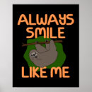 Suche nach funny sloth poster Spaß