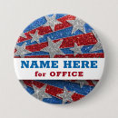 Suche nach rotes weißes und blau buttons Amerikanisch