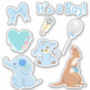 Suche nach baby shower boy aufkleber Blau