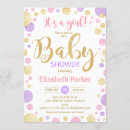Suche nach gold dots einladungen Babyduscheinladung