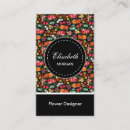 Suche nach blumenmuster visitenkarten Designer