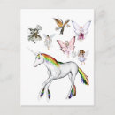 Suche nach regenbogen einhorn postkarten Girl