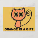 Suche nach lustige katzen postkarten Orange