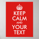 Suche nach keep calm poster White