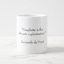 Suche nach leonardo da vinci tassen Zitat