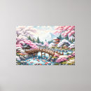 Suche nach japanische landschaft poster leinwandbilder Kirschblüten