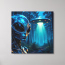 Suche nach ufo leinwandbilder Alien