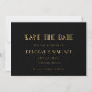 Suche nach deko save the date Schwarz und gold