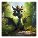 Suche nach niedliche drache poster Gründrache