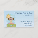 Suche nach swimmingpool visitenkarten Blau