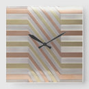 Suche nach geometric wanduhren Metallic