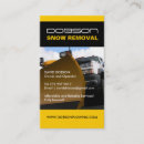 Suche nach pflügen visitenkarten Winter