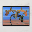 Suche nach geckos postkarten Tiere