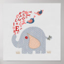 Suche nach niedliches alphabet poster Elefant